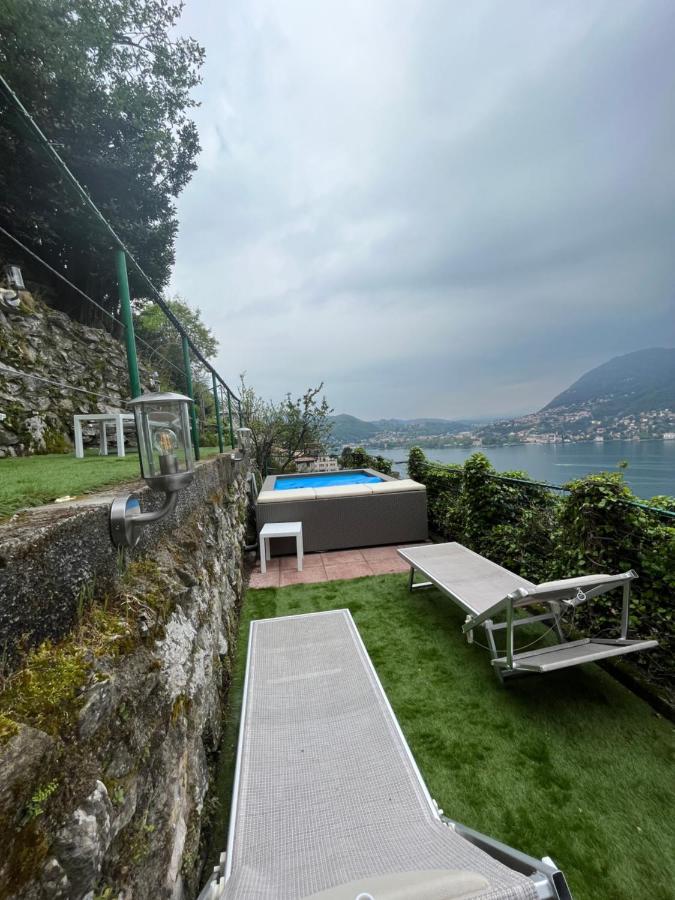 Villa Como, Jacuzzi Spa And Private Pool Блевио Экстерьер фото